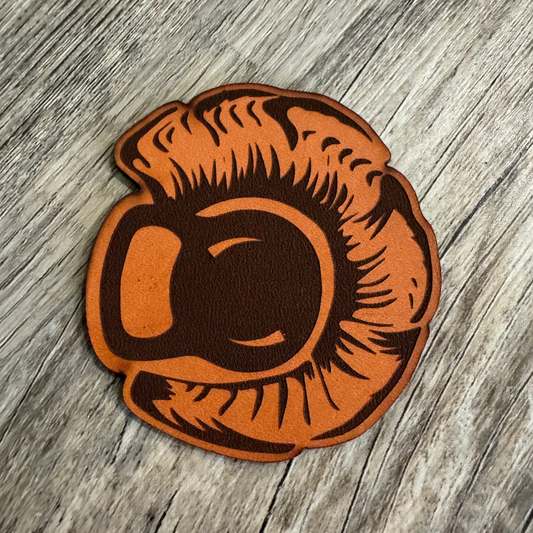 Kettle Curlin' Leather Decal